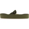 Bracelet Les Interchangeables A46611 - Ruban 9mm Kaki Femme