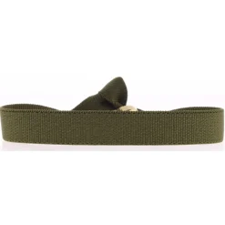 Bracelet Les Interchangeables A46611 - Ruban 9mm Kaki Femme