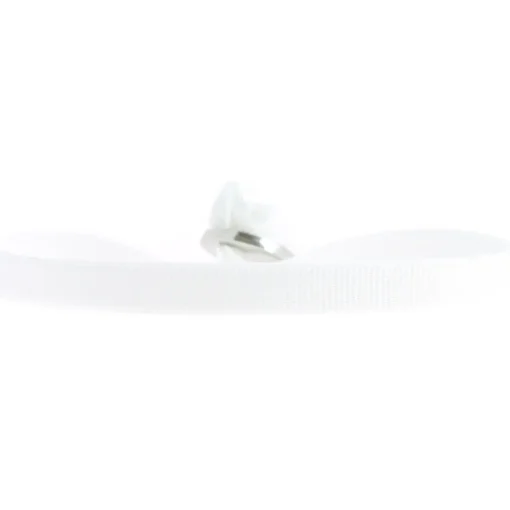 Bracelet Les Interchangeables A50421 - Ruban 6mm Blanc Femme