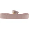 Bracelet Les Interchangeables A46600 - Ruban 9mm Beige Rose Femme
