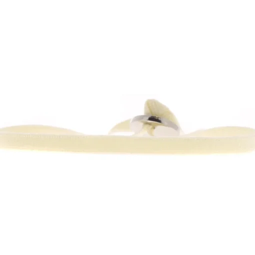 Bracelet Les Interchangeables A46545 - Ruban 4mm Crème Femme