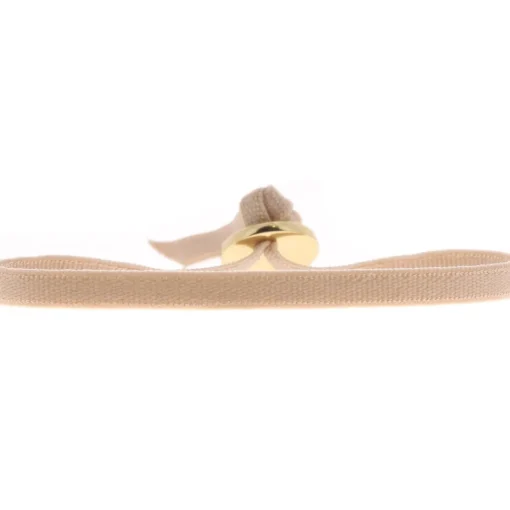 Bracelet Les Interchangeables A46472 - Ruban 4mm Beige Femme