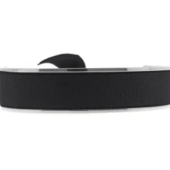 Bracelet Les Interchangeables A47628 - Jonc Ruban Interchangeables 12mm Noir Femme