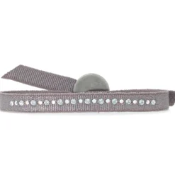 Bracelet Les Interchangeables A54645 - 1 Rang 6mm Marron glacé Femme