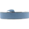 Bracelet Les Interchangeables A47607 - Jonc Ruban Interchangeables 12mm Bleu Jean Femme