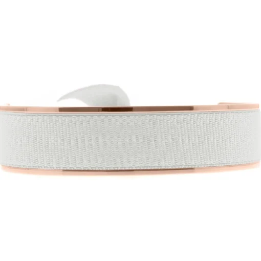Bracelet Les Interchangeables A47575 - Jonc Ruban Interchangeables 12mm Gris Femme