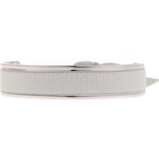 Bracelet Les Interchangeables A42876 - Jonc Ruban Interchangeables 9mm Bleu Gris Clair Femme