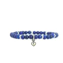 Bracelet Les Interchangeables A59939 - Perle Coeur Marine Femme