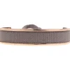 Bracelet Les Interchangeables A42823 - Jonc Ruban Interchangeables 9mm Marron Fonce Clair Femme