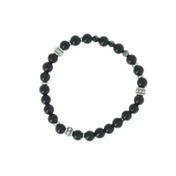 Bracelet Les Interchangeables A59366 - Bobo Chic Noir Femme