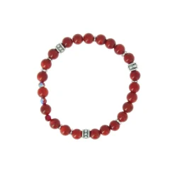 Bracelet Les Interchangeables A59368 - Bobo Chic Rouge Femme