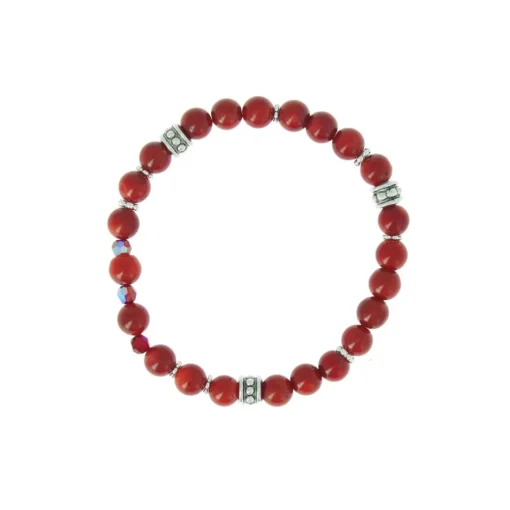 Bracelet Les Interchangeables A59368 - Bobo Chic Rouge Femme