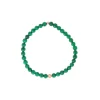 Bracelet Les Interchangeables A59810 - Perle Sertie Fleur Bleu Gris Femme