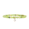 Bracelet Les Interchangeables A59921 - Perles Coeur Kaki Femme