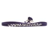 Bracelet Les Interchangeables A41180 - Bracelet Tissu Acier Violet Femme