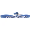 Bracelet Les Interchangeables A39695 - Bracelet Tissu Acier Bleu Femme