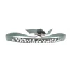 Bracelet Les Interchangeables A41178 - Bracelet Tissu Acier Bleu Femme