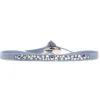 Bracelet Les Interchangeables A41175 - Bracelet Tissu Acier Turquoise Femme