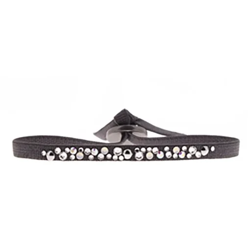 Bracelet Les Interchangeables A41174 - Bracelet Tissu Acier Gris Femme