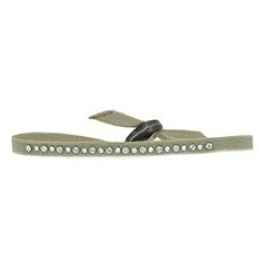 Bracelet Les Interchangeables A44578 - Marron Glace Clair Cristal Femme