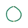 Bracelet Les Interchangeables A59794 - Perle Serti Fleur Bleu Gris Femme