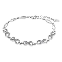 Bracelet Lotus Silver LP1871-2/1 - dame infini trendy Argent Femme