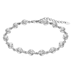 Bracelet Lotus Silver LP1788-2/1 - pierre pure essential Argent Femme