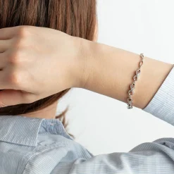 Bracelet Lotus Silver LP1871-2/1 - dame infini trendy Argent Femme