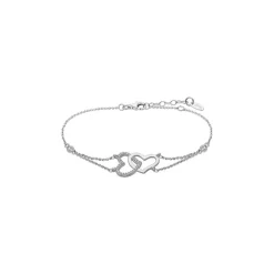 Bracelet Lotus Silver MOMENTS LP1818-2-1 - Bracelet MOMENTS Argent Coeur Femme