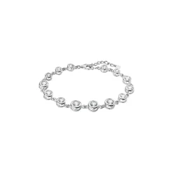 Bracelet Lotus Silver Pure Essentiel LP1787-2-1 - Bracelet Argent Serti Femme