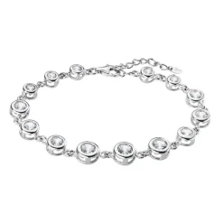 Bracelet Lotus Silver Pure Essentiel LP1787-2-1 - Bracelet Argent Serti Femme