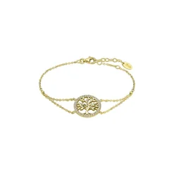 Bracelet Lotus Silver TREE OF LIFE LP1746-2-3 - Bracelet Arbre de Vie et zircon Femme