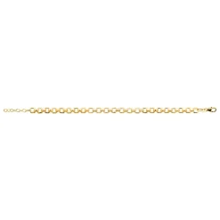 Bracelet maille femme oxyde de zirconium plaqué or Maison de la Bijouterie UW3VZ5ZV