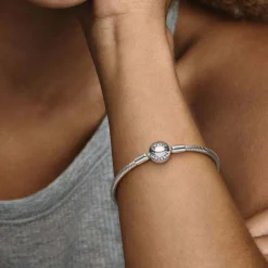 Bracelet Maille Serpent Pandora Moments Argent 925/1000ᵉ