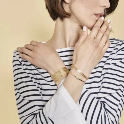 Bracelet Manchette Kira Doré