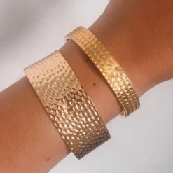 Bracelet Manchette Kira Doré