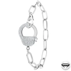 Bracelet menotte en acier inoxydable par SoCharm