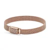 Bracelet Milanais Fermoir pavé Pandora Reflexions