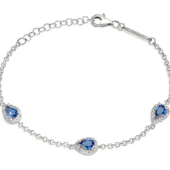 Bracelet Morellato SAIW11 - Bracelet Argent Cristaux Bleu Femme