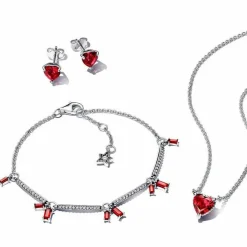 Bracelet Pandora - Barres Pavées et Pétards