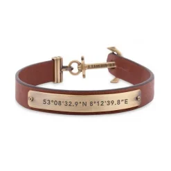 Bracelet Paul Hewitt Bijoux PH-MSC-M-BR - Bracelet Cuir Marron Mixte