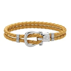 Bracelet Paul Hewitt PH-FSH-L-S-CA - Acier PHINITY Cuir Moutarde