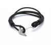 Bracelet Redskins 285120 - Bracelet Ancre Cuir Noir Homme