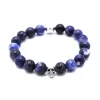 Bracelet Redskins 285118 - Bracelet Perle Bleu Homme
