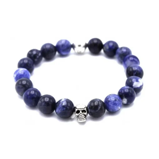 Bracelet Redskins 285118 - Bracelet Perle Bleu Homme
