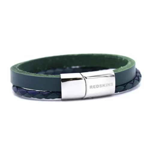 Bracelet Redskins 285113 - Bracelet Cuir Bicolore Homme