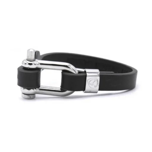 Bracelet Redskins 285104 - Bracelet Boucle Cuir Noir Homme