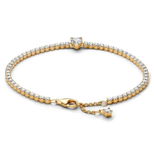 Bracelet Rivière Cœur Scintillant