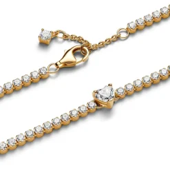 Bracelet Rivière Cœur Scintillant