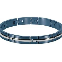 Bracelet Rochet B042286 - Acier TRINIDAD Bicolore Pvd Bleu Homme